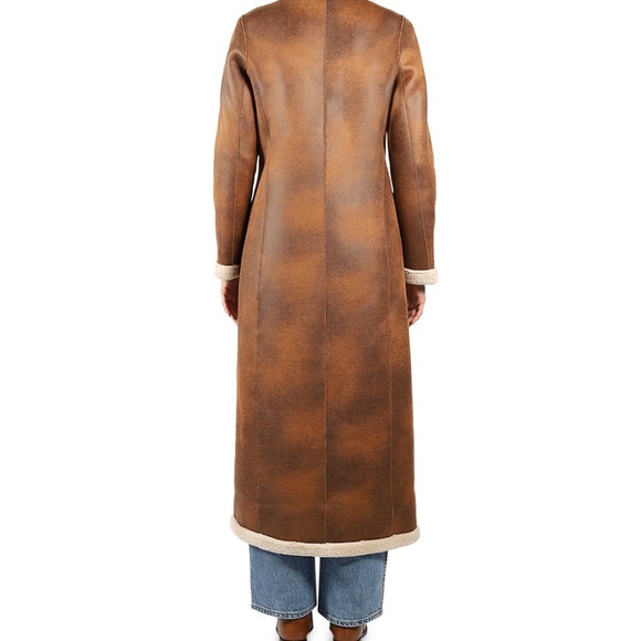ARTICO Faux Shearling Coat. Made in Italy. Price Is Firm. - Picture 3 of 16